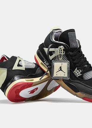 Nike air jordan 4 x "off-white 6