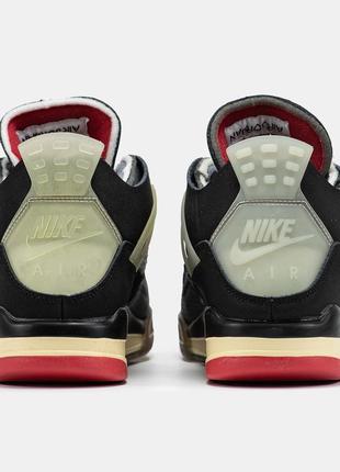 Nike air jordan 4 x "off-white 8