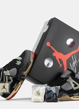 Nike air jordan 4 x "off-white 4