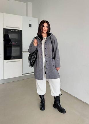 Кардиган пальто
