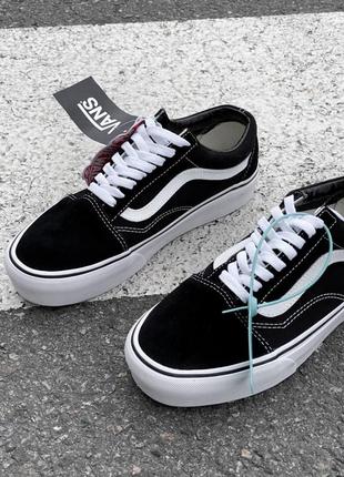 Кроссовки Vans Slip-On V Butterfly Dream platform premium, кеды