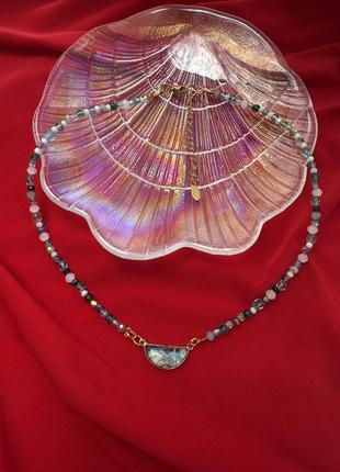 Зелене кришталеве намисто 6