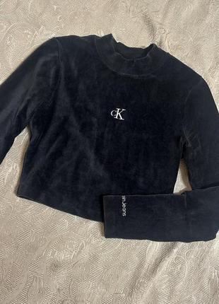 Топ, лонгслив calvin klein