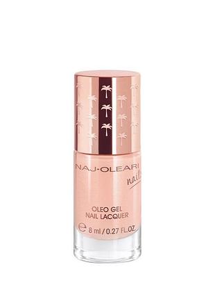 Гель-лак naj-oleadri oleo gel 09 pearly pink новий тестер без коробки