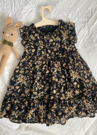 Шикарне платтячко, нарядное платье с рюшами, сукня shein