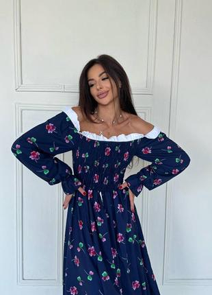 Трендова сукня міді 2