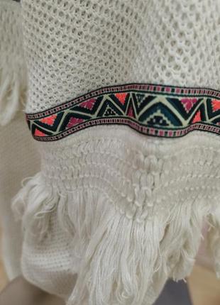 Кардиган накидка кофта котон 7