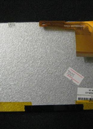 Матриця дисплей в зборі rs3-wvn70002a fpc3-wv70002a v0 7"