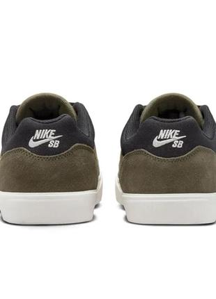 Nike sb malor unisex olive скейтерские кроссы кеды стрит2 фото