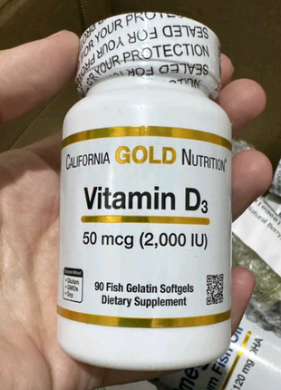 Вітамін д3 2000 мо california gold nutrition