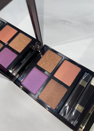 Палетка теней tom ford eye color quad african violet 23