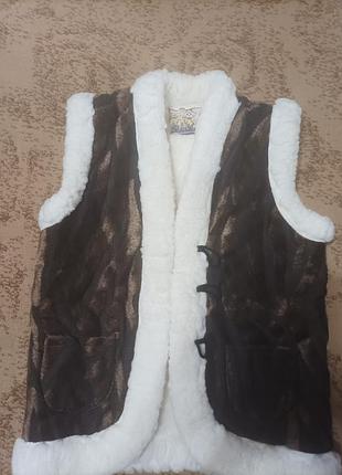 Жилетка из овчины 40-42 р