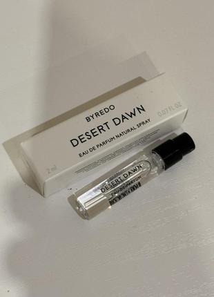 Пробник парфюма byredo desert dawn 2 ml.