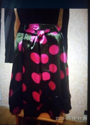 Юбка в горохи