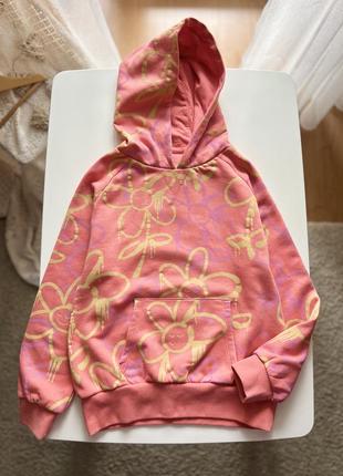 Худи в трендовый принт