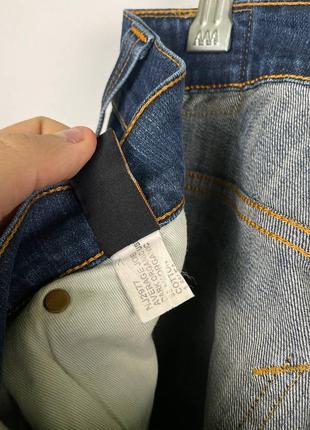 Мужские синие джинсы nudie jeans italy 34x325 фото