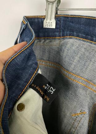 Мужские синие джинсы nudie jeans italy 34x324 фото