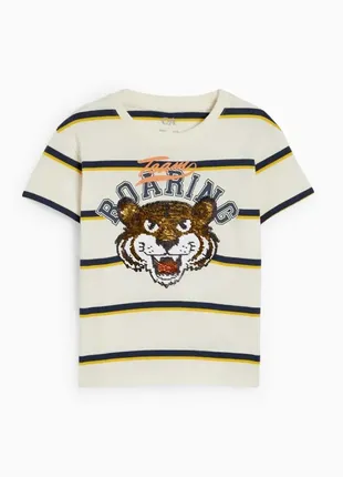 Детская хлопковая футболка c&amp;a