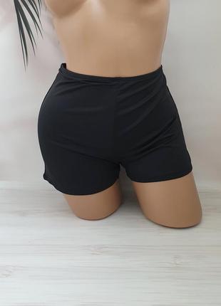 Женские купальные шорты однотонные 13-241