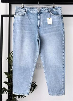 Джинсы momз высокой посадкой от new look в наличии два размера: 18/xl, 20/xl