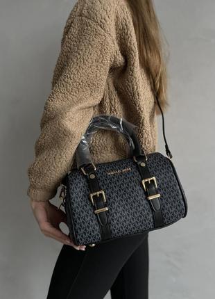 Женская сумочка - саквояж michael kors speedy blue темно синяя