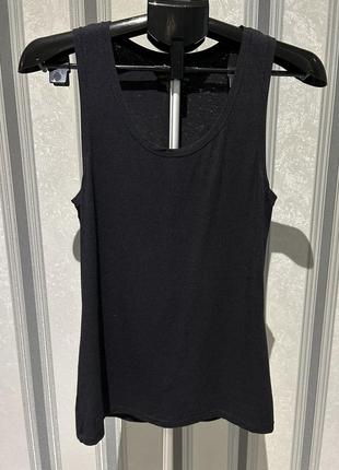 Майка черная м, безрукавка