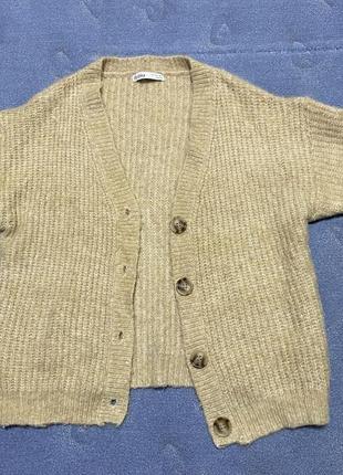 Вʼязаний кардиган bershka