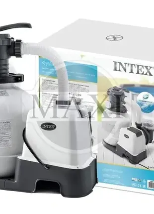 Пісочний фільтр-насос з хлоргенератором intex 26680