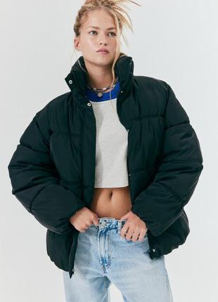 Женская куртка пуффер от h&amp;m