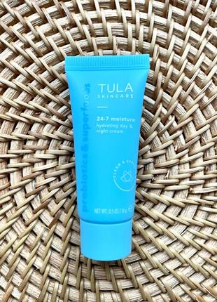 Зволюжуючий крем день/ніч tula 24-7 moisture hydrating day & night cream
