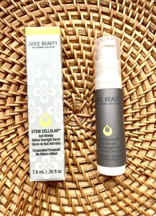 Stem cellular anti-wrinkle retinol нічна сироватка juice beauty