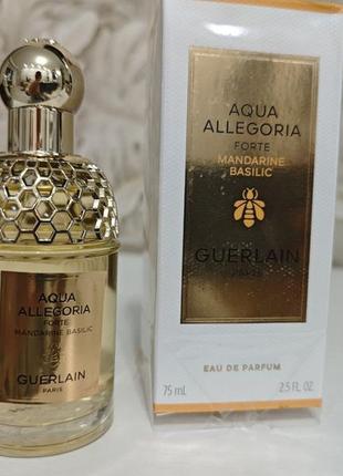 Парфюм женский guerlain aqua allegoria forte mandarine basilic, 75 мл.
