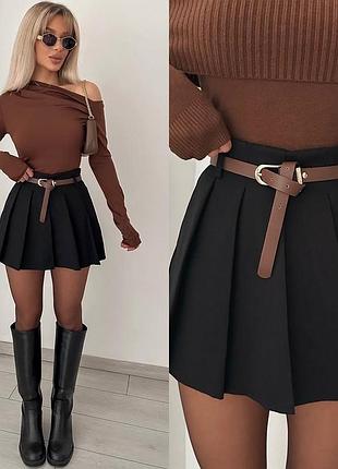 Трендова жіноча тенісна спідниця