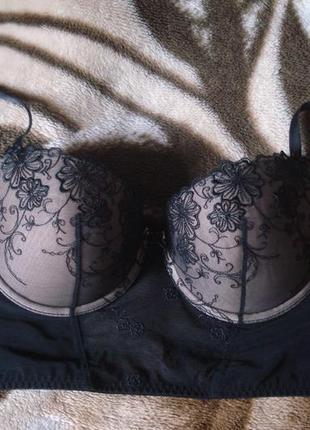 Next-34c/75 c брендовый кружевной бюстгальтер/бюстье класса люкс