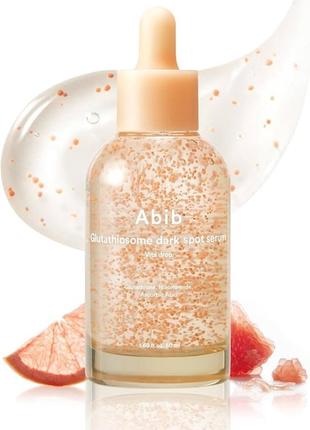 Abib glutathiosome dark spot serum vita drop – освітлююча сироватка з глутатіоном, ніацинамідом і вітаміном с 50 мл