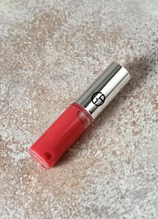 Giorgio armani beauty - prisma glass hydrating lip gloss with squalan - зволожуючий блиск для губ, 1 ml