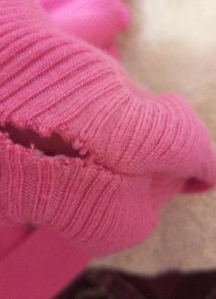 Рожева сукня рубчик 7