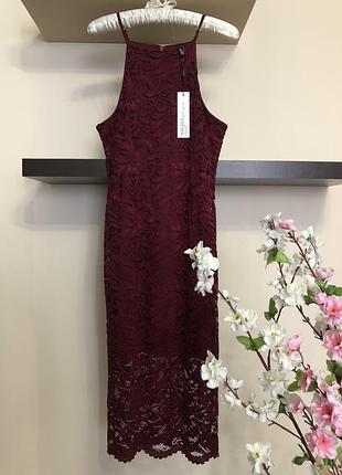 Мереживна сукню на бретельках,6 фото