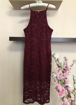Мереживна сукню на бретельках,2 фото