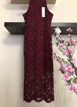Мереживна сукню на бретельках,5 фото