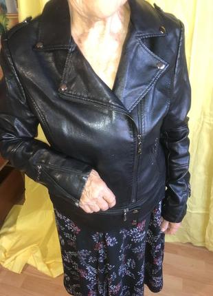 Pu шкіряна косуха