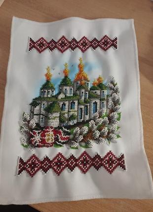 Великодній рушник на малий кошик