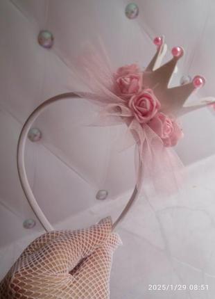 Корона на обруче