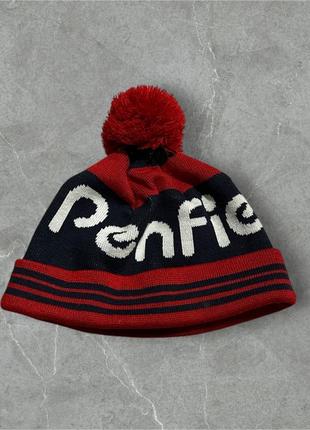 Шапка penfield, красно-черная, оригинал