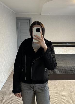 Дубленка pull & bear