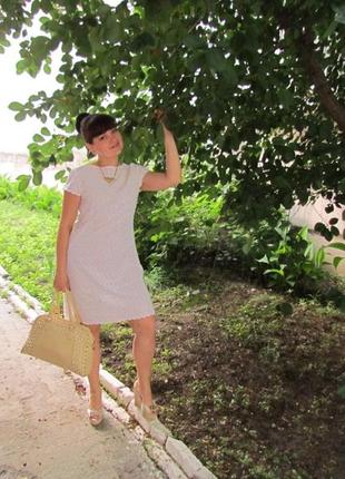 Платье из прошвы