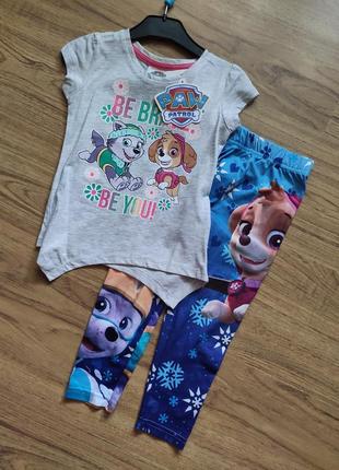 Дитячий набір костюм щенячий патруль р.2/3 скай еверест paw patrol disney