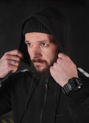 Спортивный костюм nike black, nike спортивный костюм, костюм nike3 фото