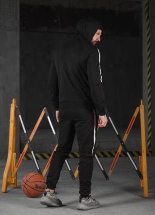 Спортивный костюм nike black, nike спортивный костюм, костюм nike4 фото
