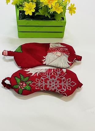 Новорічні маски для сну. маска на очі